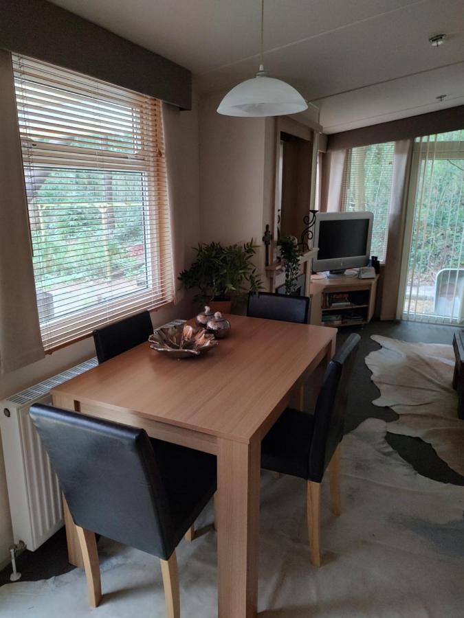 Chalet Met Veranda Aan Bosrand Vledder Экстерьер фото